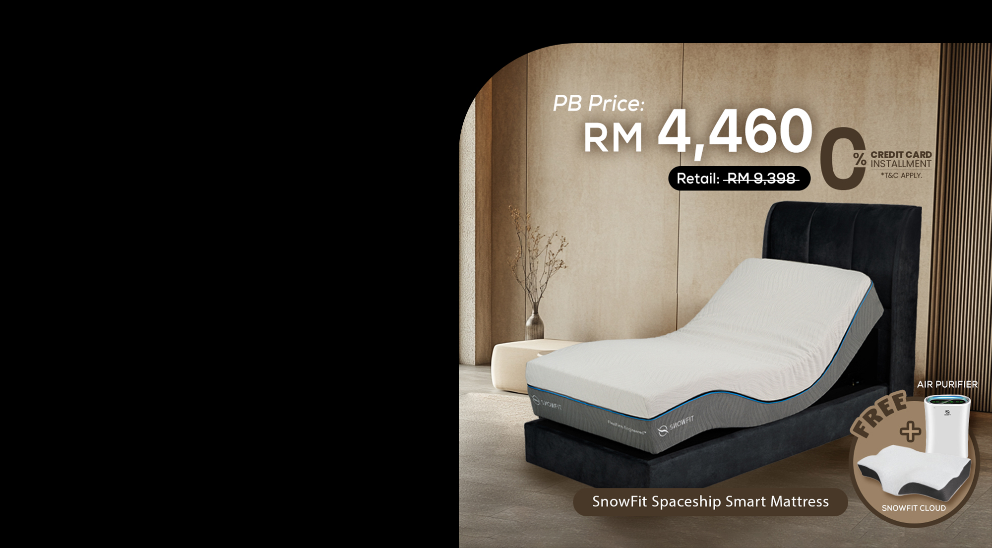 PB Single Spaceship Smart Mattress